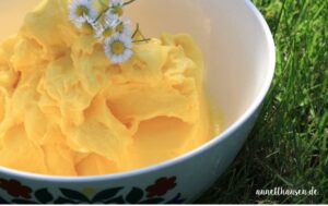 Selbstgemachtes Mango Kokos Eis Annett Hansen