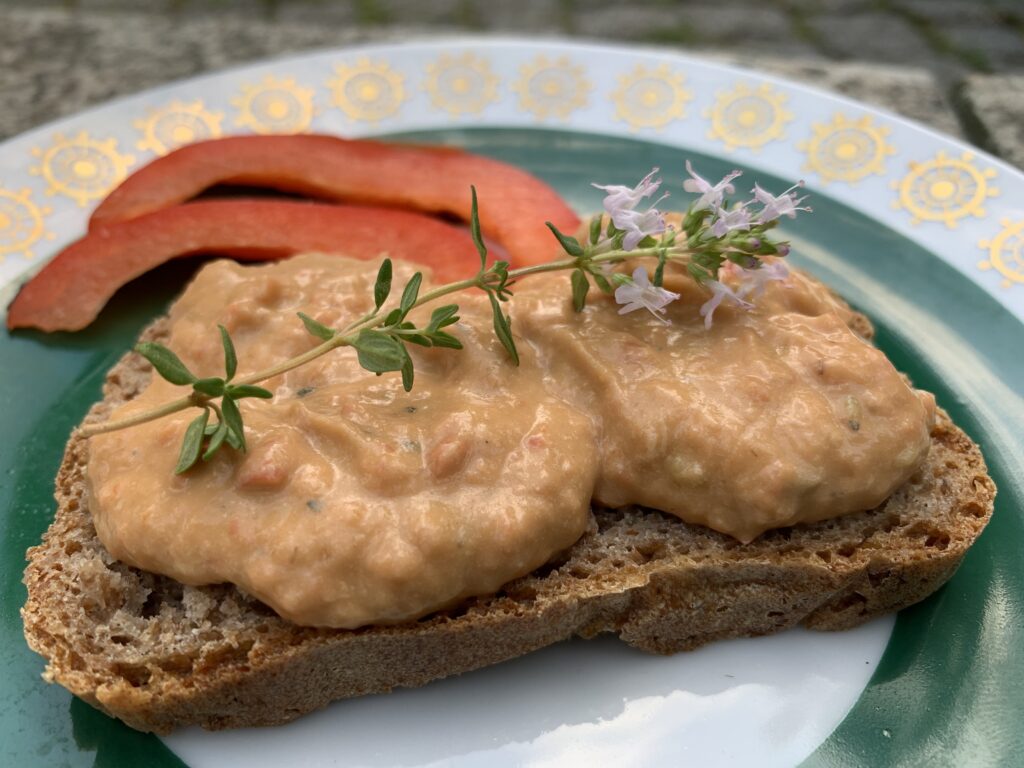 Avocado Paprika Cashewaufstrich Gesundheitsexpertin Annett Hansen